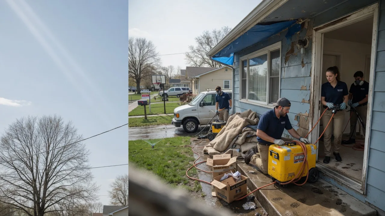 Basement Flood Cleanup in Parkston, SD near me